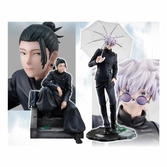 Jujutsu kaisen pack 2 statuetten pvc suguru geto & satoru gojo kosen ver. (with gift)