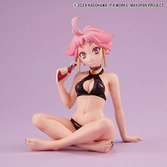 Mayonaka punch statuette pvc melty princess live palm size 9 cm