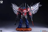 Transformers statuette museum scale optimus prime jet convoy edition 87 cm