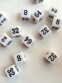 Dé multiple pour backgammon (videau 16 mm)