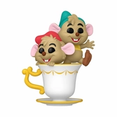 Cinderella 75th anniversary pop! disney vinyl figurine j&g in cup 9 cm