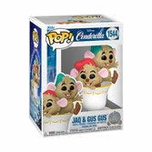 Cinderella 75th anniversary pop! disney vinyl figurine j&g in cup 9 cm