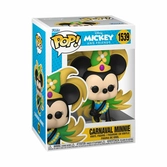 Mickey atw pop! disney vinyl figurine carnaval minnie 9 cm