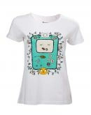 T-shirt ADVENTURE TIME : Les Fleurs De BMO - L