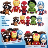 Présentoir Marvel 6 x Peluches Sonores Medium 24cm