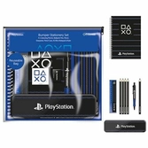 Playstation - pinstripe dark - bumper stationary set