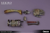 Sekiro: shadows die twice réplique 1/2 shinobi prosthetic 32 cm