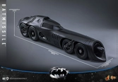 Batman : le défi véhicule movie masterpiece 1/6 batmissile 109 cm