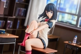 Gridman universe statuette pvc 1/7 rikka takarada 24 cm