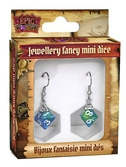 Bijoux - boucles d'oreilles dés d8