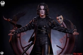 The crow statuette epic series 1/3 crow deluxe edition 66 cm
