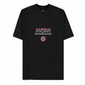 Marvel - captain america - t-shirt homme à manches courtes "3 heroes" - l