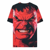 Marvel - captain america - t-shirt homme à manches courtes "red hulk" - m