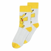 Pokémon - paire de chaussettes "pikachu" (taille 39/42)