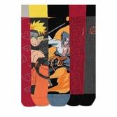 Naruto shippuden - pack de 5 paires de chaussettes pour homme (taille 43/46)