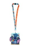 Disney - stitch sitting deluxe" - lanyard avec pochette porte-cartes"