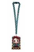 Demon slayer - tanjiro deluxe" - lanyard avec pochette porte-cartes"