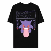 Pokémon - t-shirt homme à manches courtes "ectoplasma block" - l