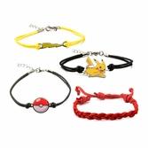POKEMON - Pack de 4 Bracelets
