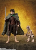 Le seigneur des anneaux - frodon & gollum -fig. s.h. figuarts 6 & 12cm