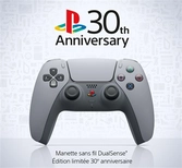 Manette sans fil Sony DualSense PS5 Édition limitée 30e anniversaire