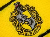 Harry potter écharpe poufsouffle thin stripes (boxed) 160 cm