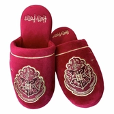 Harry potter pantoufles pudlard gold on burgundy eu 38-43