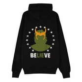 Loki sweater à capuche believe (xl)