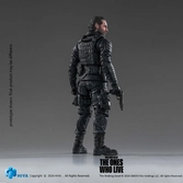 The walking dead: the ones who lived figurine 1/18 exquisite mini daryl dixon dark eyes walker 11 cm