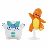 Pokémon pack 2 figurines battle figure set darumarond & salamèche 5