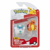 Pokémon pack 2 figurines battle figure set darumarond & salamèche 5