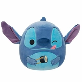 Squishmallows peluche stitch holding sushi 25 cm