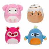 Squishville mini squishmallows pack 4 peluches c 5 cm