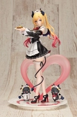 Hololive production statuette pvc 1/7 yuzuki choco maid costume ver. 27 cm