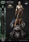 The witcher 3: wild hunt museum masterline statuette 1/3 wild hunt ciri fiona elen riannon bonus version 81 cm