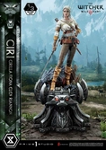 The witcher 3: wild hunt museum masterline statuette 1/3 wild hunt ciri fiona elen riannon bonus version 81 cm