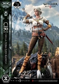 The witcher 3: wild hunt museum masterline statuette 1/3 wild hunt ciri fiona elen riannon bonus version 81 cm