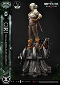 The witcher 3: wild hunt museum masterline statuette 1/3 wild hunt ciri fiona elen riannon bonus version 81 cm