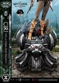 The witcher 3: wild hunt museum masterline statuette 1/3 wild hunt ciri fiona elen riannon bonus version 81 cm