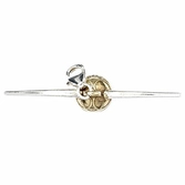 HARRY POTTER - Sterling SILVER Golden Snitch Clip On Charm