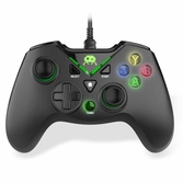 Manette filaire noire pour pc avec câble 3m