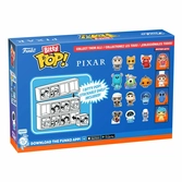 Pixar pack 4 figurines bitty pop! vinyl monsters inc. 2,5 cm