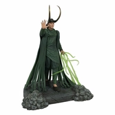 Loki time lord pvc diorama 28 cm disney+ marvel gallery