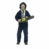 Leatherface pretty woman mask 50th anniversary clothed action figura 20 cm the texas chainsaw massacre