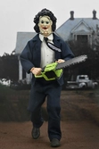 Leatherface pretty woman mask 50th anniversary clothed action figura 20 cm the texas chainsaw massacre
