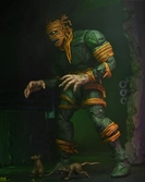 Rat king scale action figura 18 cm teenage mutant ninja turtles mirage comics