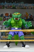 Stump wrestling leatherhead scale action figura 18 cm teenage mutant ninja turtles archie comics