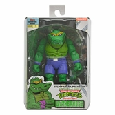 Stump wrestling leatherhead scale action figura 18 cm teenage mutant ninja turtles archie comics
