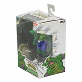Stump wrestling leatherhead scale action figura 18 cm teenage mutant ninja turtles archie comics