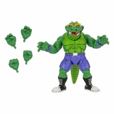 Stump wrestling leatherhead scale action figura 18 cm teenage mutant ninja turtles archie comics